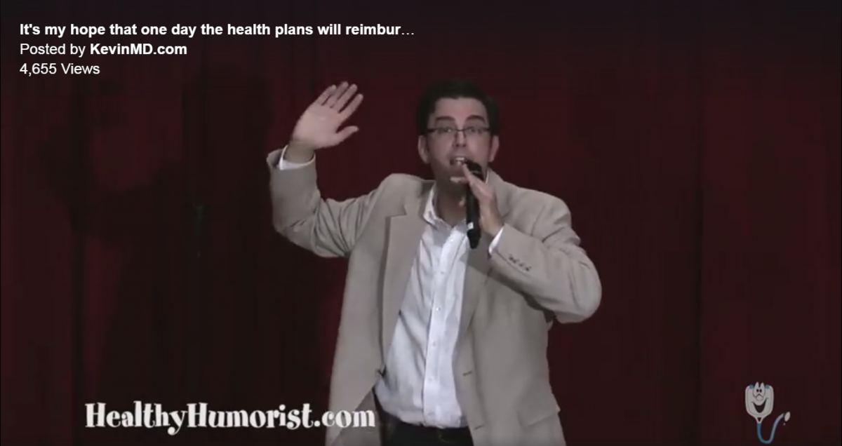 A physician-comedian on the ridiculousness of paperwork and health insurers