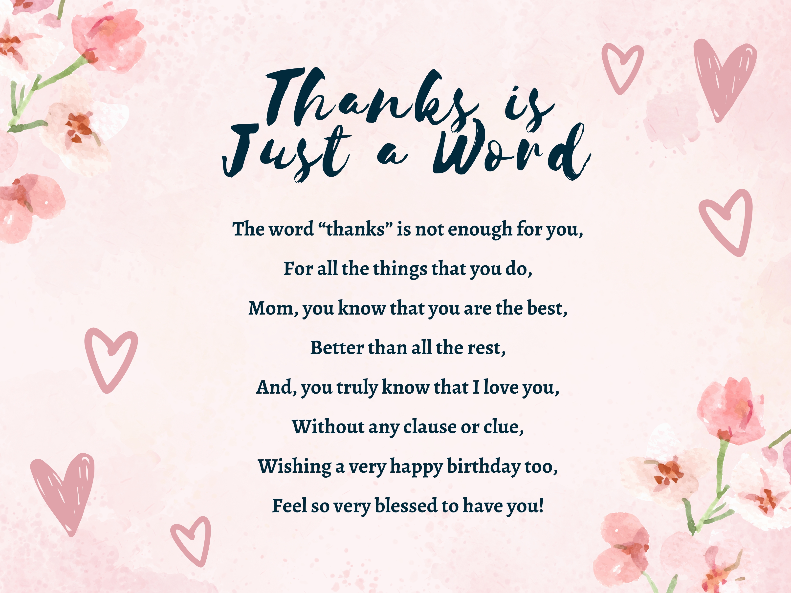 60 Heartfelt Birthday Poems for Mom to Make Her Cry