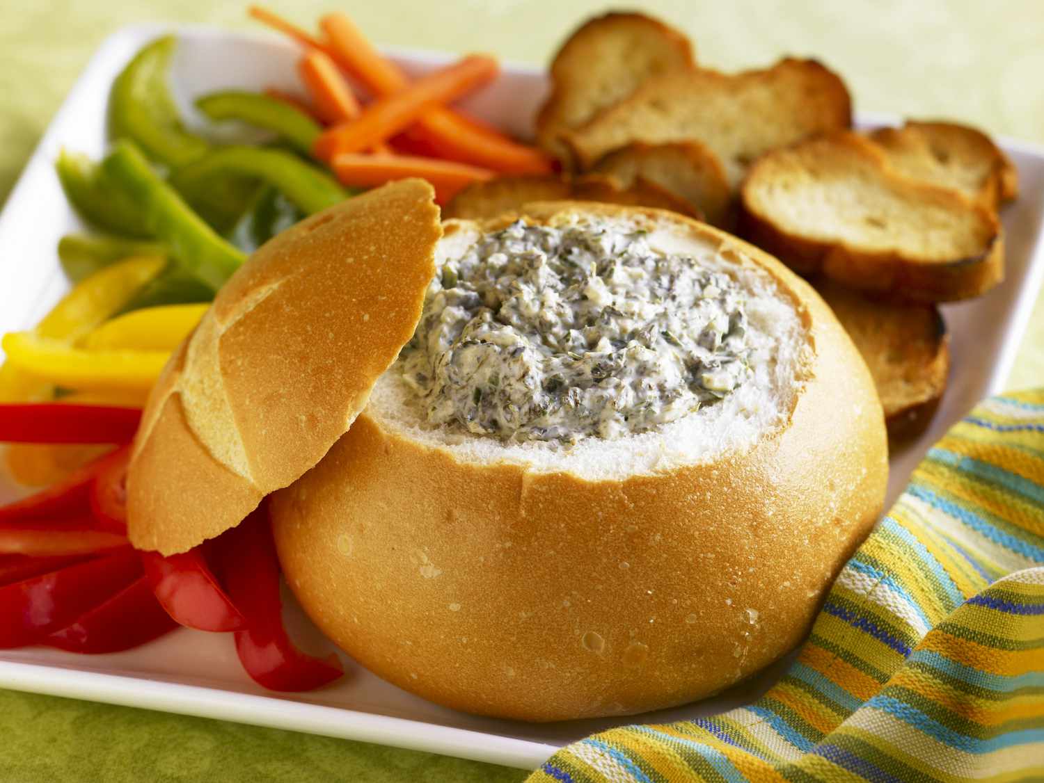 Low-Fat Spinach Dip Recipe