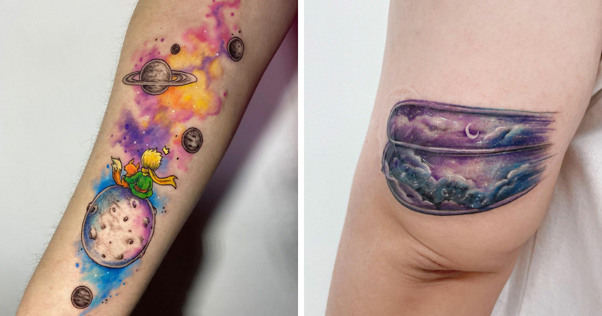 100 Watercolor Tattoo Ideas So Beautiful, You’ll Want To Steal Them