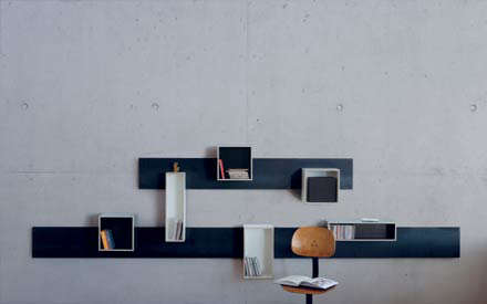 Storage: Euro-Style Wall Shelves