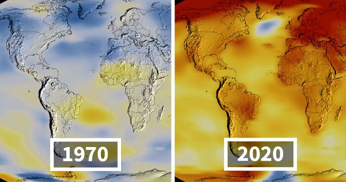NASA Releases Heat Map Video Showing Themperatures In 2020