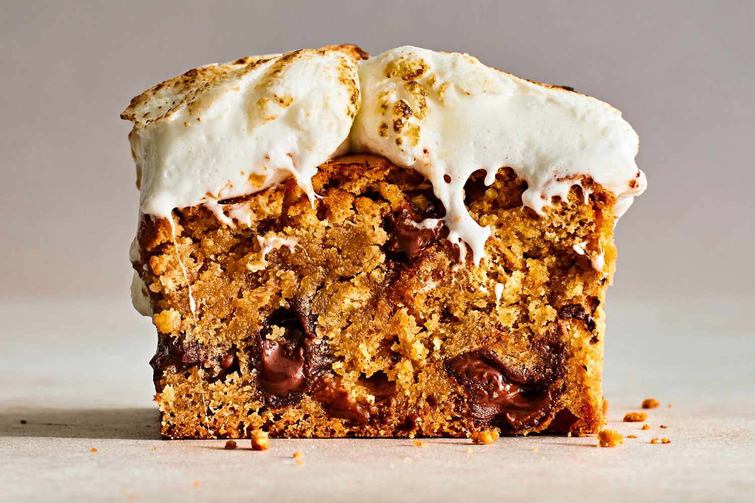 Tahini S’mores Blondies