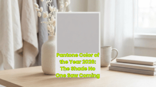 Pantone Color of the Year 2026: The Shade No One Saw Coming – Dumb Little Man