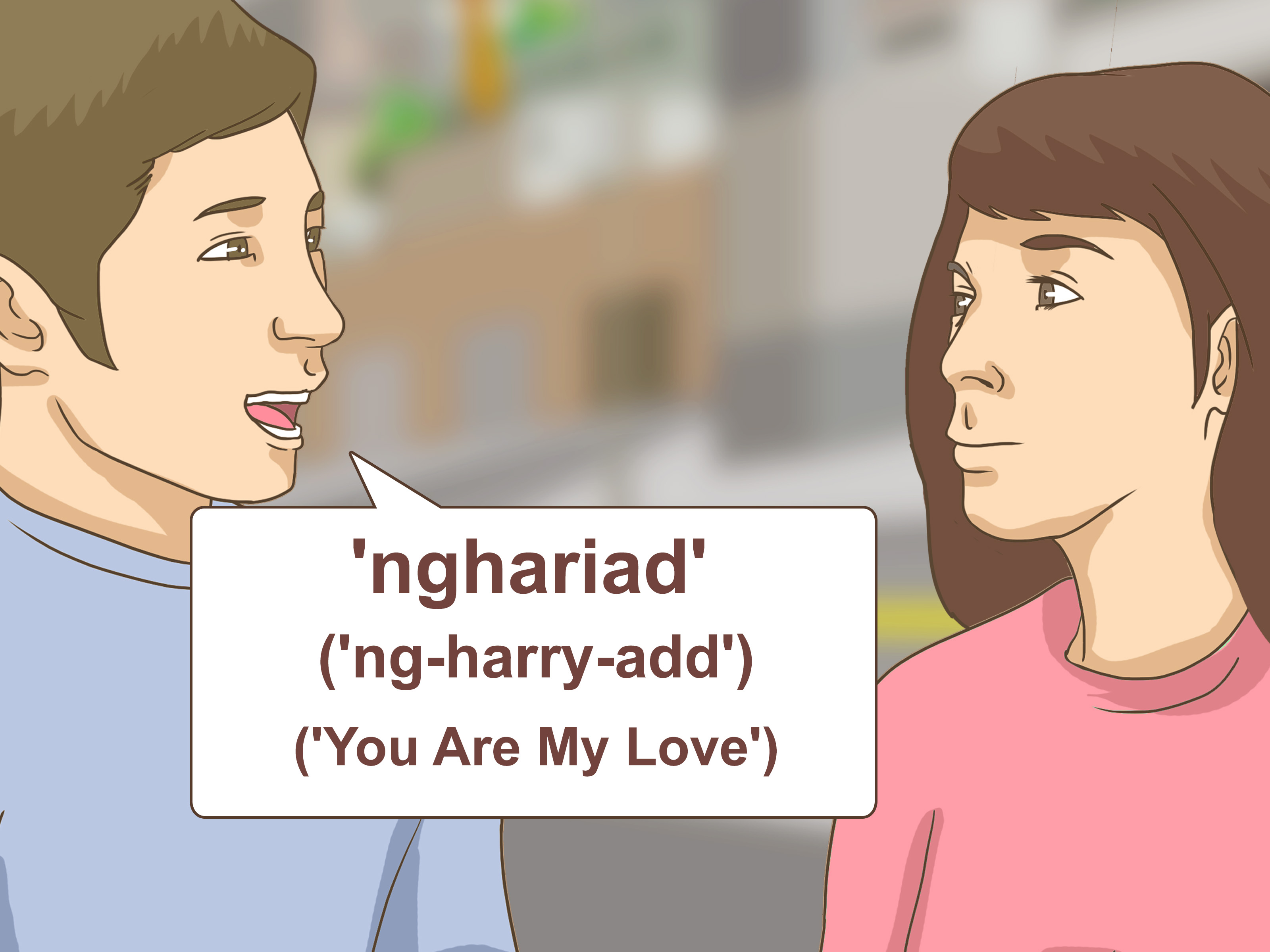 3 Ways to Say I Love You in Welsh