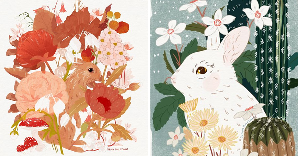 24 Animal And Other Illustrations That Look Like Watercolors That I Drew With An iPad