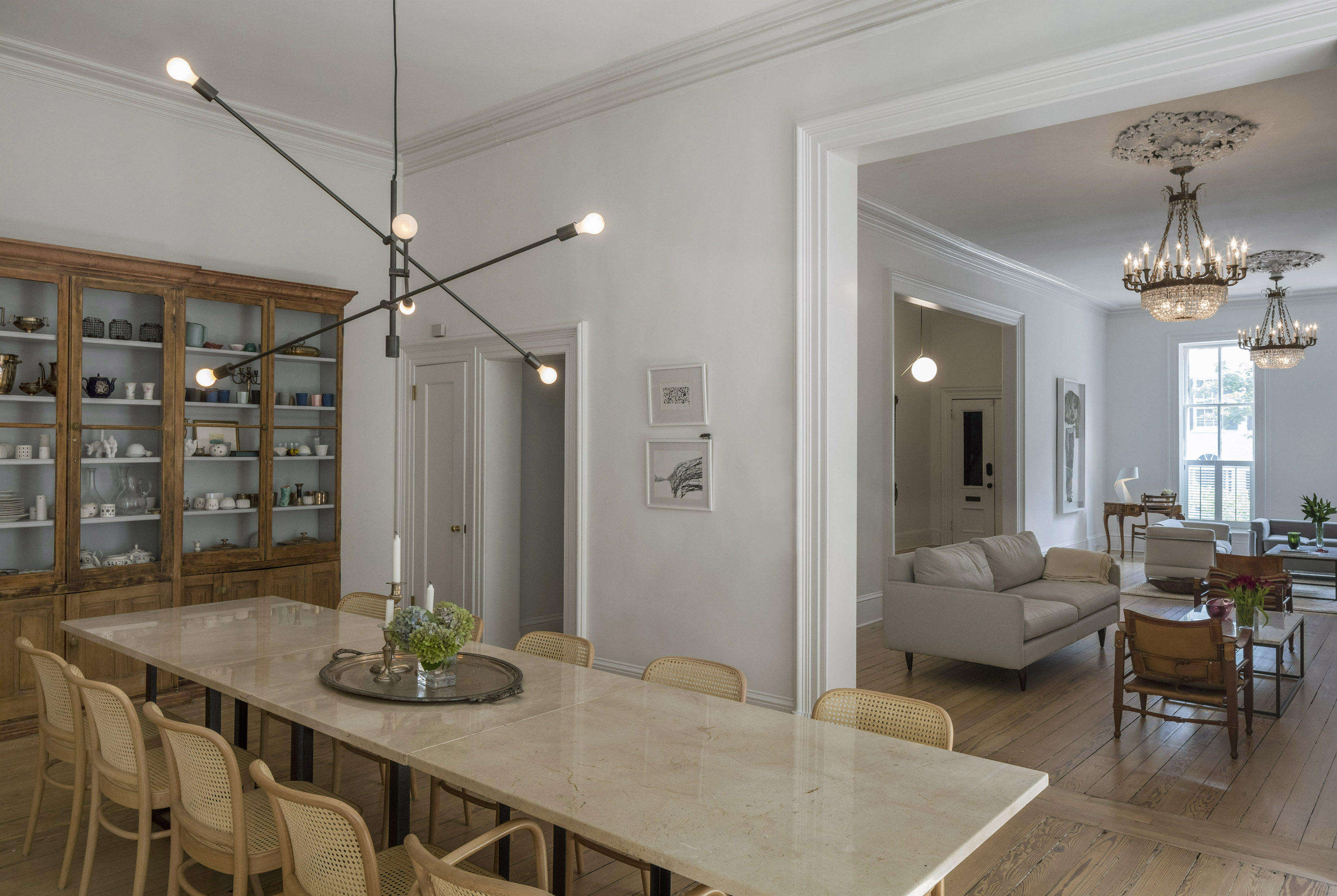 Steal This Look: A Modern and Elegant Dining Room in Georgetown