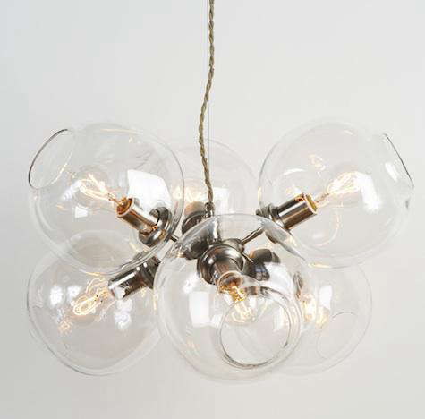 Bubble Chandelier 6 Globe