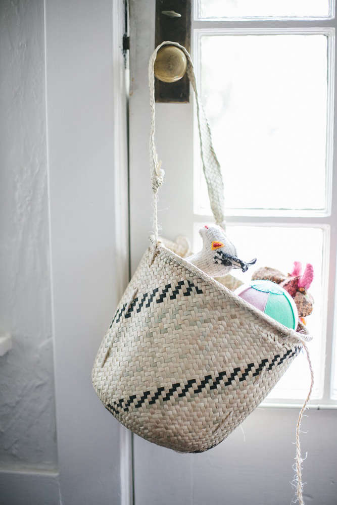 Gathered Goods Traditional Oaxacan Palm Baskets With Head Straps – Small