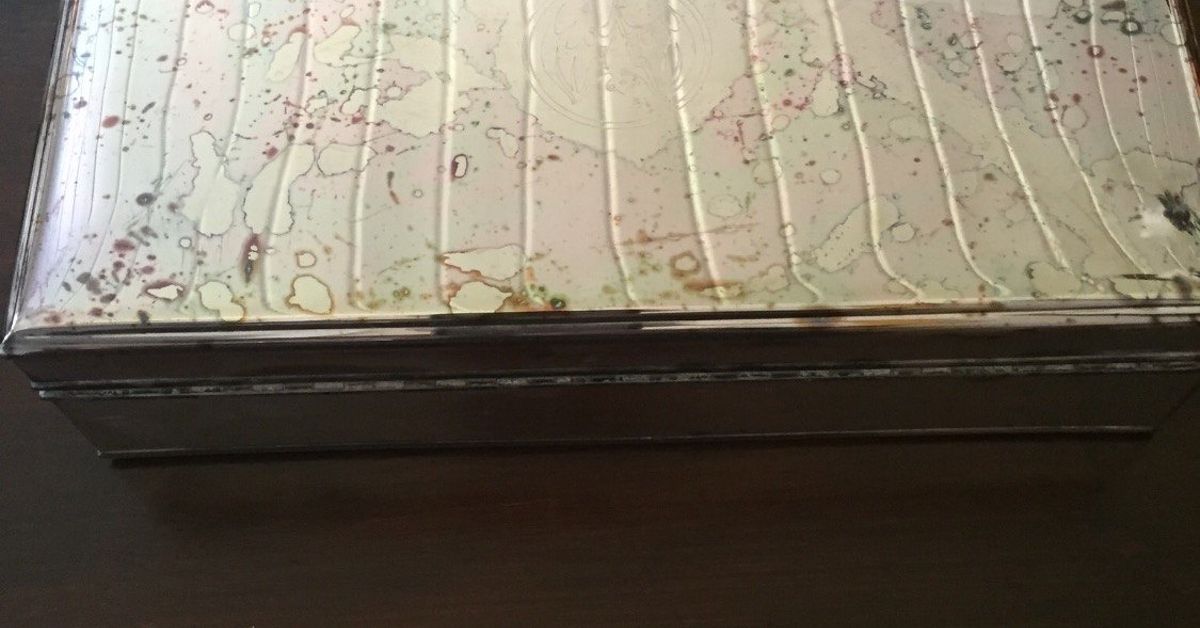 Ugly Silverplated Box Transformation