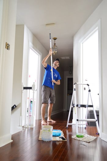 How To Paint A Hallway Fast